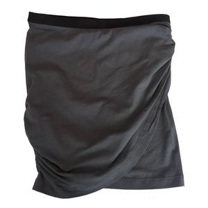 Theory Gray Black Mini Skirt